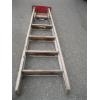 Image 1 : 6' WOODEN STEPLADDER