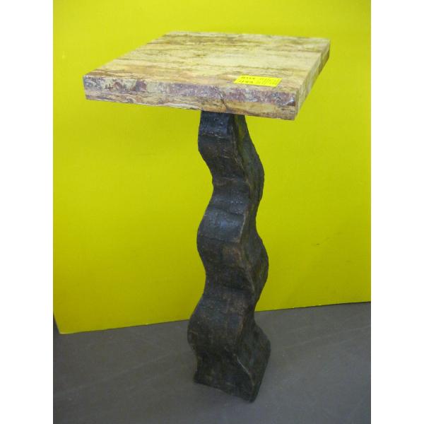 MARBLE LOOK PLANT STAND