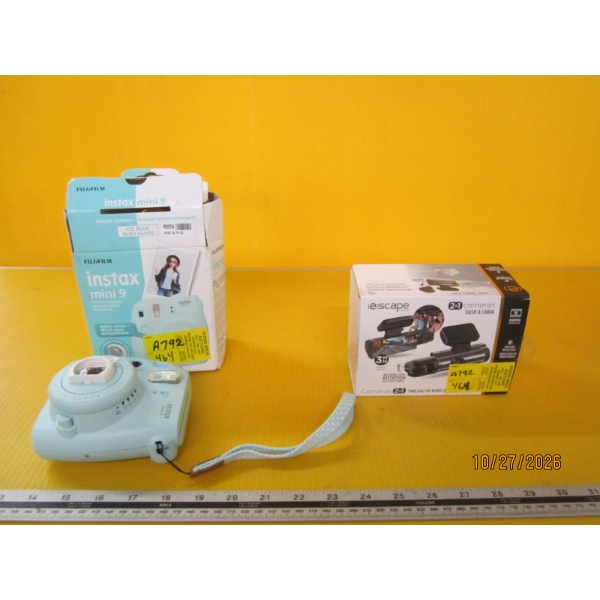 DASH & CABIN CAM & A MINI INSTANT CAMERA