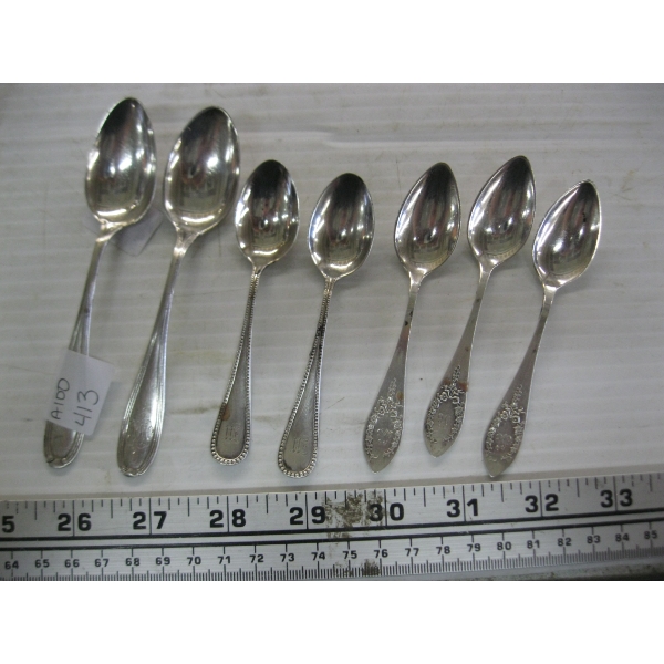 STERLING SILVER SPOONS
