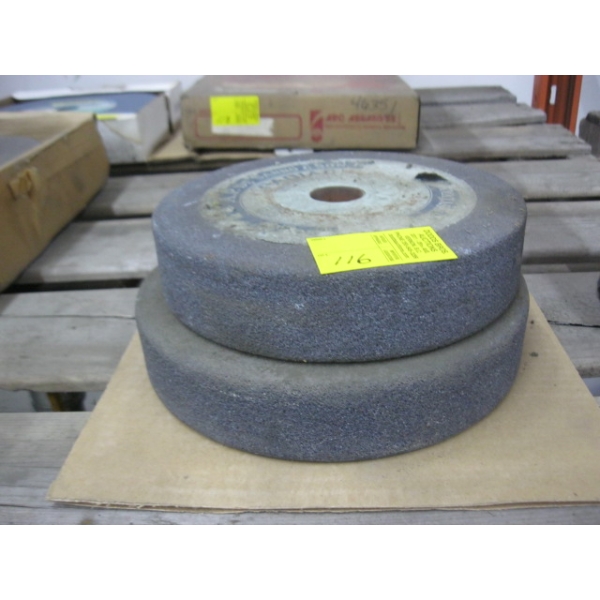 2 HEAVY DUTY GRINDING WHEELS