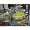 Image 2 : LG. CHINA TEA SET - MADE IN WEST GERMANY - "LOVE STORY"