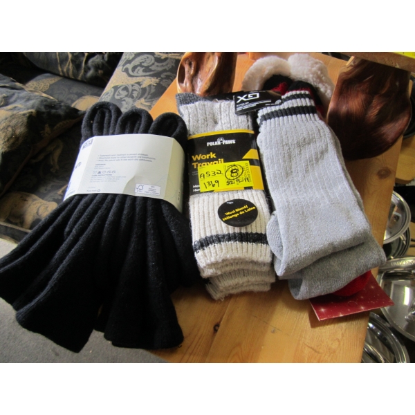 8 PAIR OF NEW SOCKS