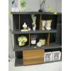 Image 2 : LG. 4 PIECE WALL UNIT W/MULTI CABINETS, SHELVES, ETC.