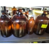 Image 3 : JAVEX BLEACH BOTTLES - BROWN GLASS
