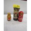 Image 1 : 3 WOODEN NESTING DOLL SETS