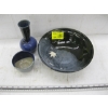 Image 1 : 2 POTTERY BOWLS & A POTTERY VASE