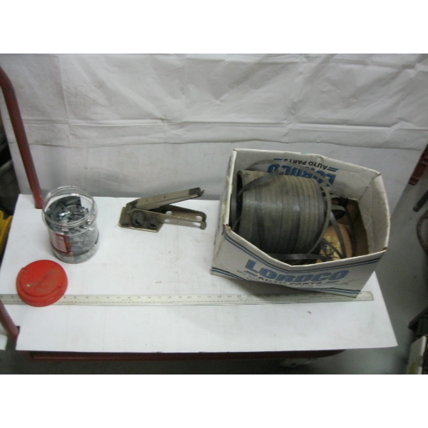 BANDING MACHINE W/BANDING & CRIMPERS