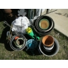 Image 2 : MISC. GARDENING ITEMS: POTS, STAKES, ETC.
