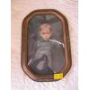 Image 1 : FRAMED CONVEX PHOTO OR PAINTING OF CHILD