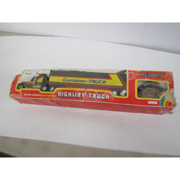 SEMI BATTERY OPERATED REMOTE CONTROL TRUCK
