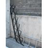 Image 1 : SET OF METAL STAIR PLATES FOR STAIRS & PART OF ALUMINUM LADDER