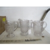 Image 2 : COLLECTION OF VINTAGE GLASSWARE CREAMERS