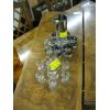 Image 1 : 2 VINTAGE DECANTERS & GLASSES