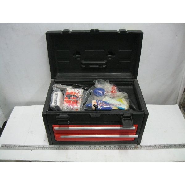 MULTI DRAWER TOOLBOX W/ASST. CONTENTS