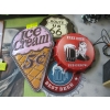 Image 1 : 4 SIGNS: 3 BOTTLE CAP & AN ICE CREAM