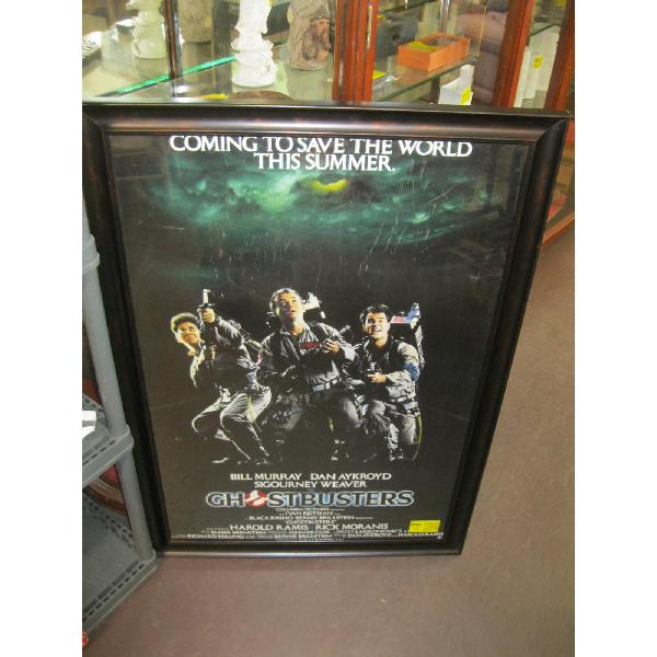 FRAMED GHOSTBUSTERS POSTER