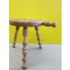 Image 2 : SM. WOODEN VINTAGE STOOL