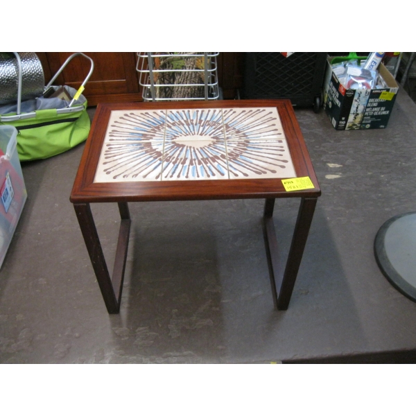 TILE INLAID TABLE