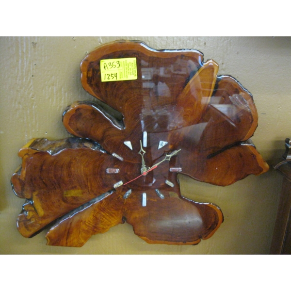 BURL CLOCK