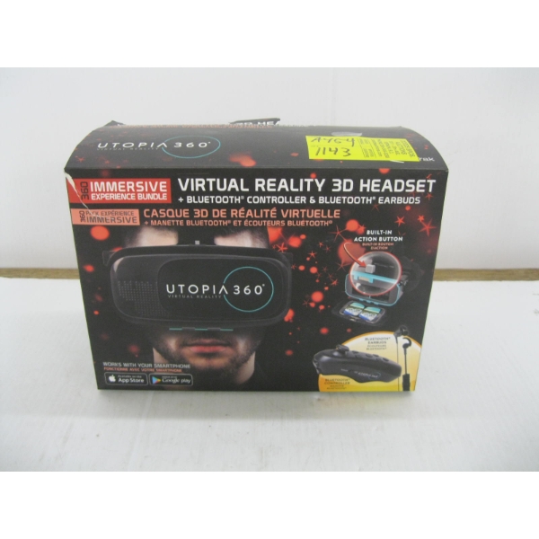 VIRTUAL REALITY 3D HEAD SET