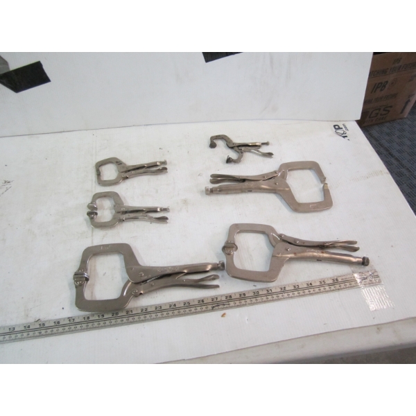 VISE GRIP CLAMPS
