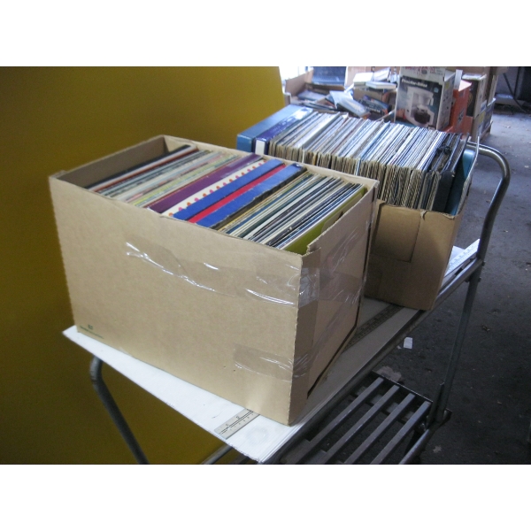 2 BOXES OF ASST. RECORDS
