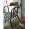 Image 2 : ANTIQUE WOODEN CABOOSE CHAIR
