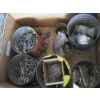 Image 2 : 3 BOXES OF NUTS, BOLTS, HINGES, ETC.