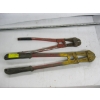 Image 1 : 2 PAIR OF BOLT CUTTERS
