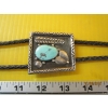 Image 3 : NAVAJO BOLO TIE W/TURQUOISE STONE