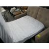 Image 4 : SMALL LIGHT BROWN LOVESEAT HIDEABED