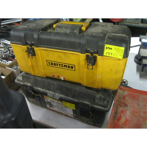 2 TOOLBOXES W/ASST. CONTENTS