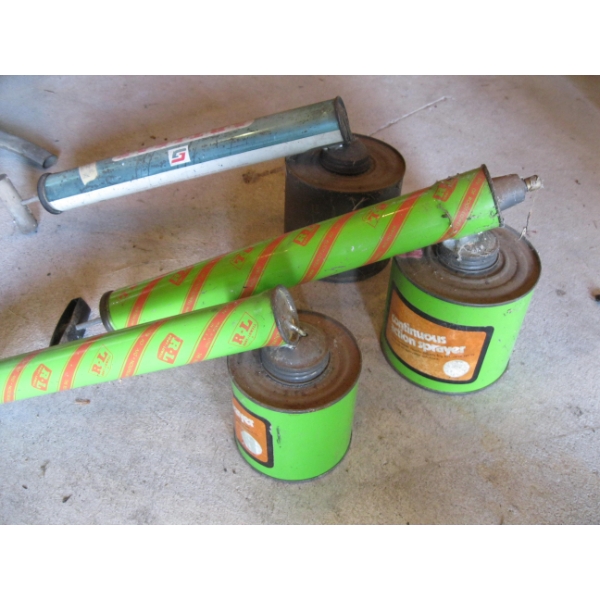 3 SPRAYER DUSTERS