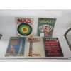Image 1 : 5 EARLY EDITIONS OF MAD MAGAZINE