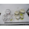 Image 1 : ASST. CANNISTER SET & TEAPOT, CUPS, SAUCERS