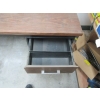 Image 2 : METAL & ARBORITE TOP OFFICE DESK - SINGLE PEDESTAL