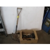 Image 1 : MISC. TOOLS, PIPE WRENCH, SHOVEL, ELECTRICAL TESTER, ETC.
