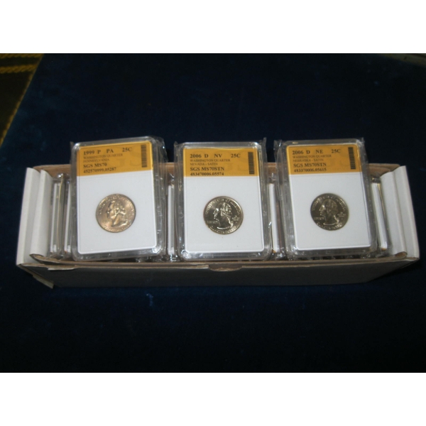 AMERICAN GRADED COINS