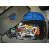 Image 3 : MASTERCRAFT TOOLBOX W/MISC. CONTENTS: PLIERS, HACKSAW, SCREWDRIVERS, ETC.