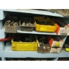 Image 1 : SHELF OF ASST. DRIVER BOLTS, CLUTCH PILOTS, PILOT SHAFTS, ETC.
