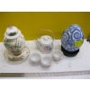 Image 1 : ASST. ITEMS - TEAPOT, VASE, ETC.