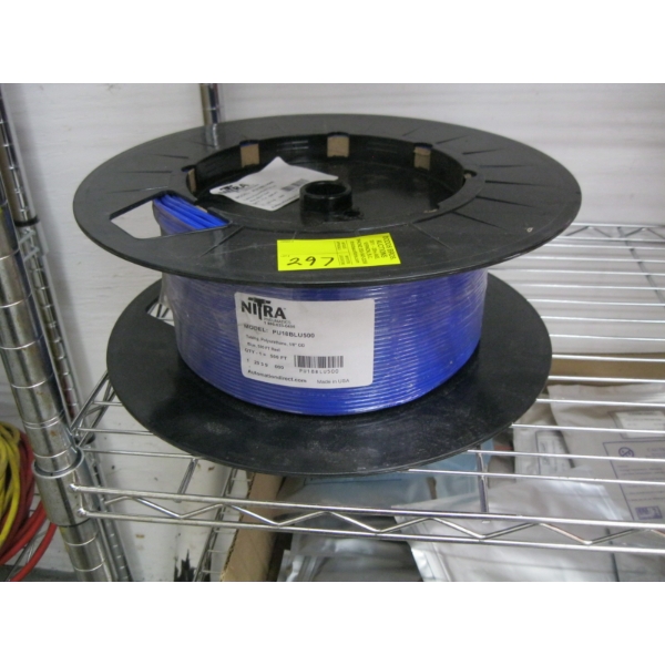 BLUE PLASTIC 1/8 OUTSIDE DIAMETER TUBING