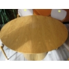 Image 3 : OAK ROUND SINGLE PEDESTAL TABLE