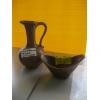 Image 1 : 2 MCM WEST GERMAN RICHARD UHLEMEYER VASE & DISH