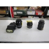 Image 1 : 3 LENSES - 2 NIKON, 1 VITAR & A VITAR AUDIO THYRISTOR 273 FLASH