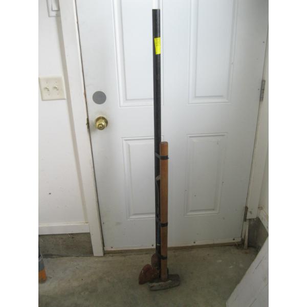 POUNDER, SLEDGEHAMMER & AN AXE