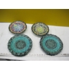 Image 5 : LG. DECORATIVE BOWL & PLATES W/STANDS