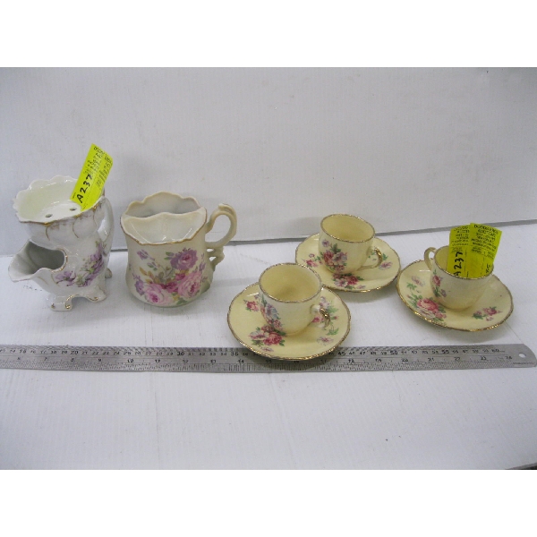 SHAVING MUGS & DEMI TASSE TEACUPS