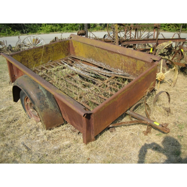 PICKUP TRUCK TRAILER BOX W/WHEELS